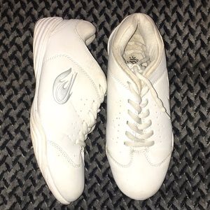 White cheer shoes